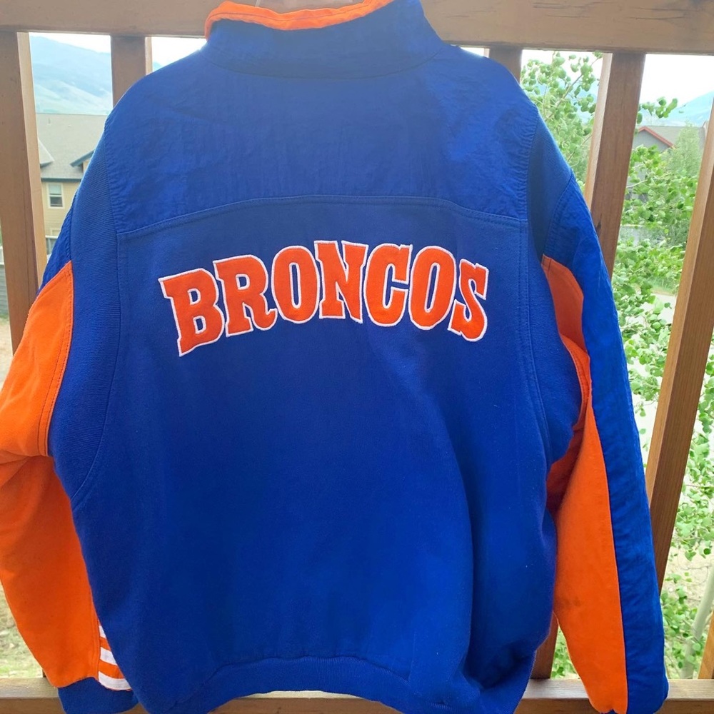 Vintage Broncos Varsity Jacket